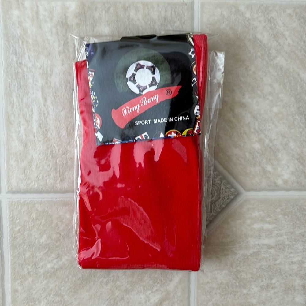 Tall Red Socks NWT